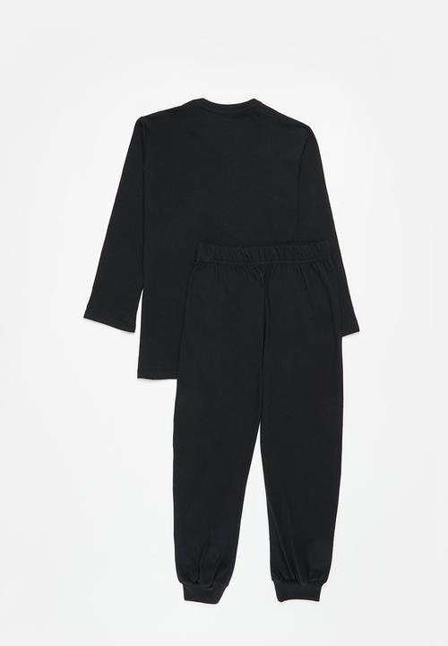 Rebel Republic - Boys winter pj set - black