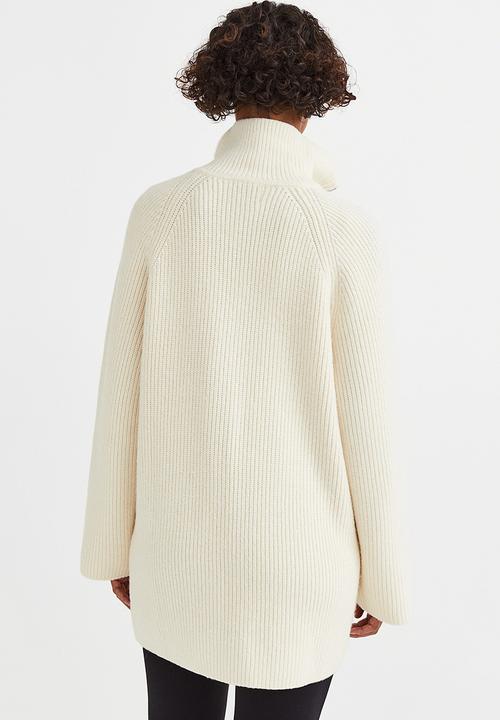 H&M - Zipped cardigan - cream