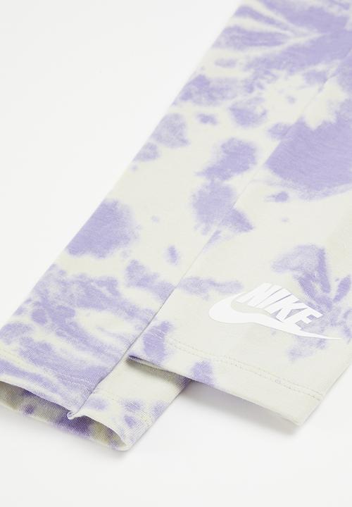 Nike - Nkg cloud wash legging set - light thistle