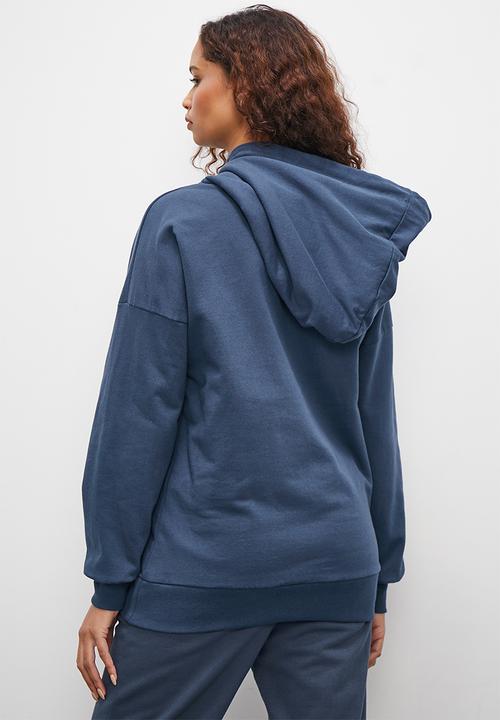 Superbalist - Longer length hoodie - ink