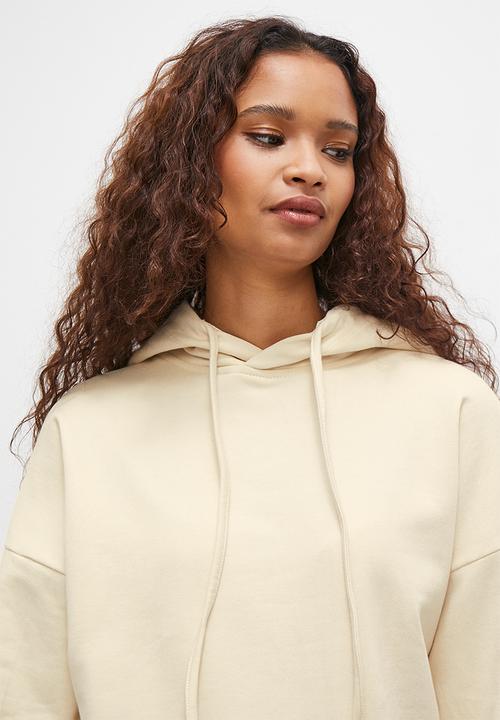 Superbalist - Longer length hoodie - ecru