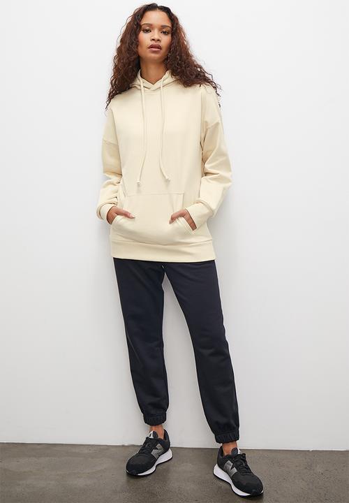 Superbalist - Longer length hoodie - ecru