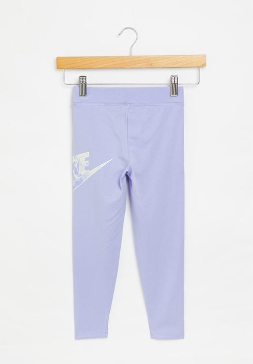Nike - Nkg cloud wash legging - light thistle