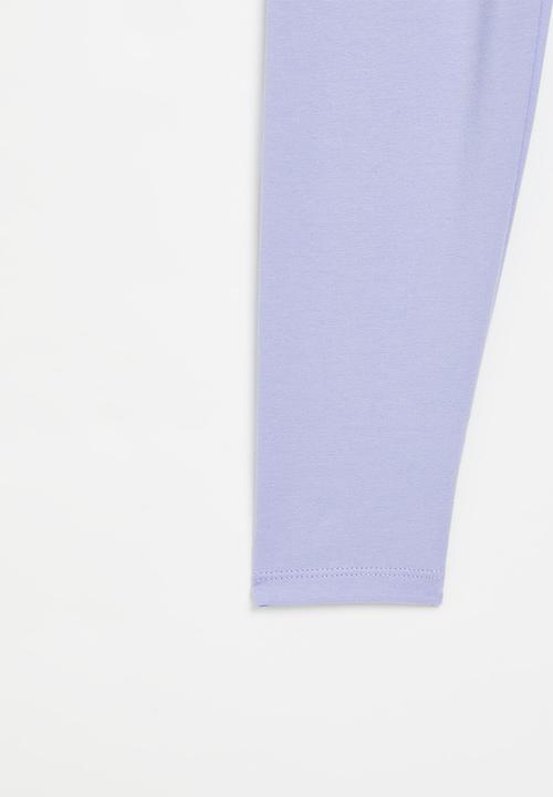 Nike - Nkg cloud wash legging - light thistle