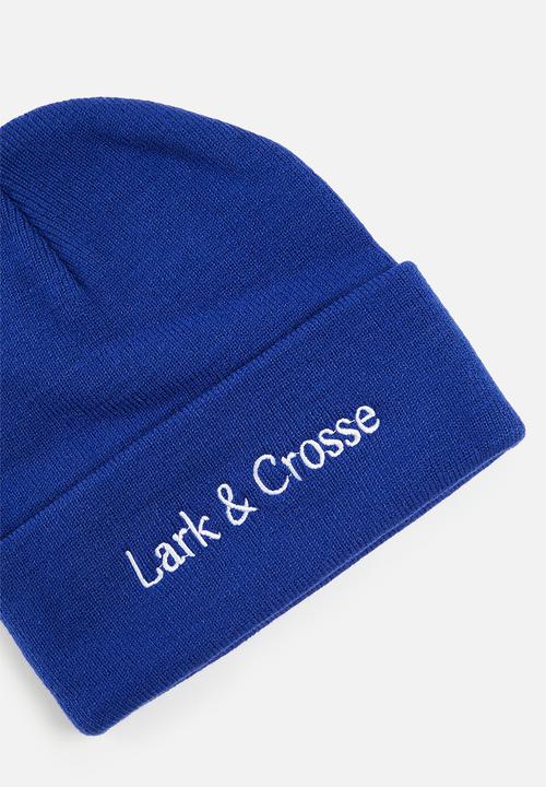 Lark & Crosse - Noah beanie - blue