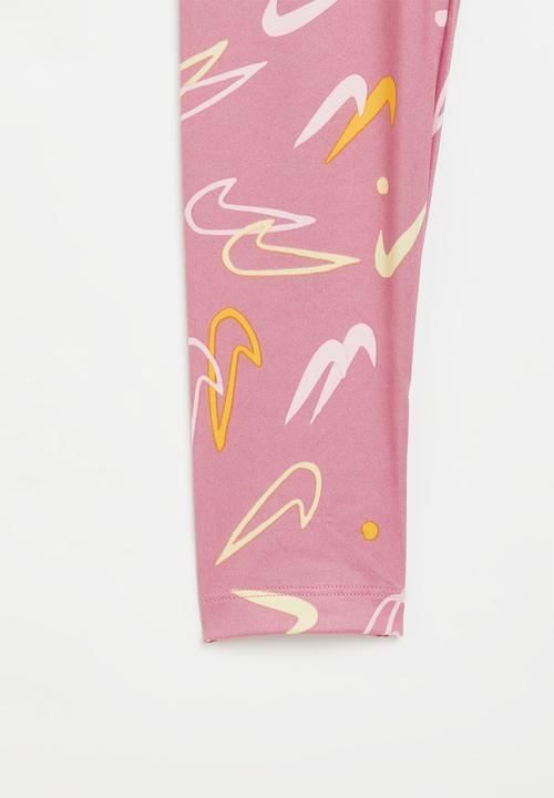 Nike - Nkg print pack legging - elemental pink