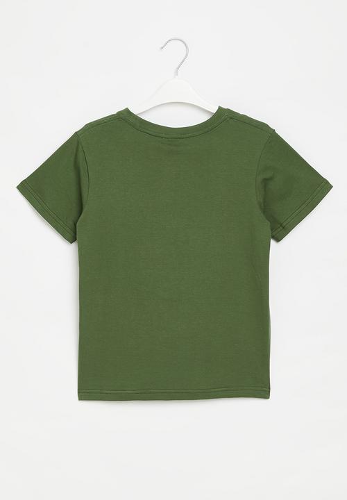Fox - Lines boys short sleeve tee - green