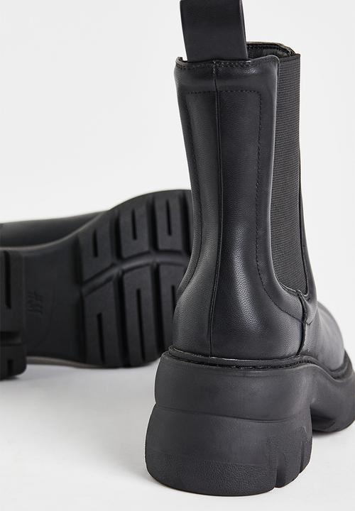 H&M - Chunky chelsea boots - black
