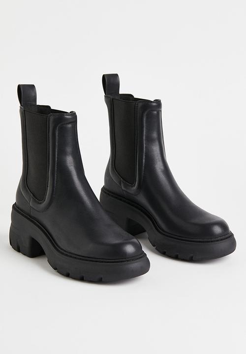 H&M - Chunky chelsea boots - black