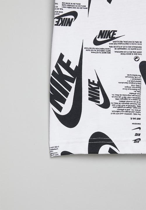 Nike - Futura branding aop - white