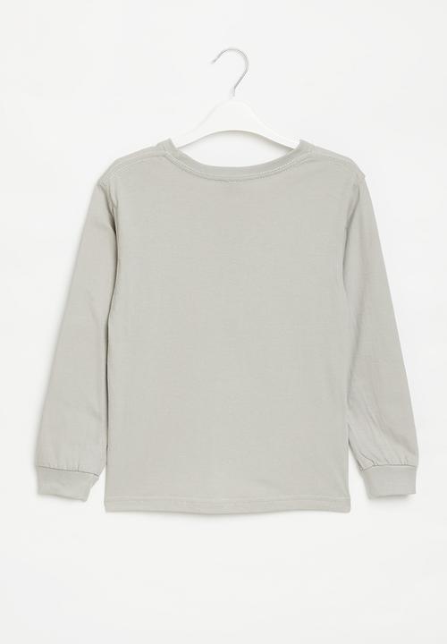 Fox - Shield boys long sleeve tee - light grey