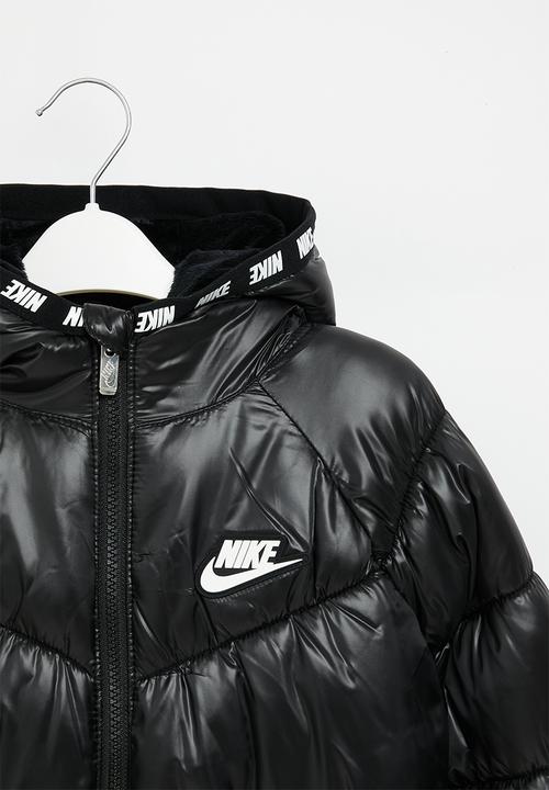 Nike - Nkg chevron cinched puffer - black