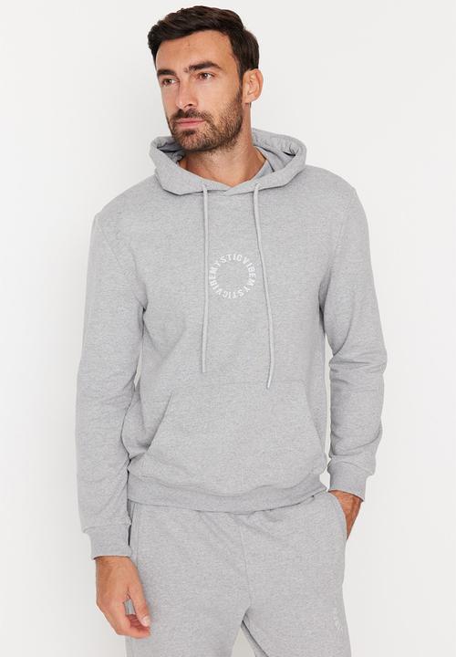 Trendyol - Athletic Hoodie - gray