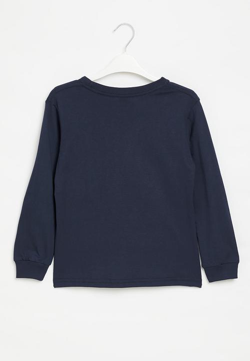 Fox - Shield boys long sleeve tee - deep cobalt 