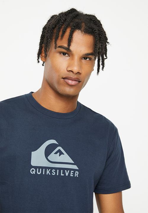 Quiksilver - Corp logo short sleeve - navy blazer