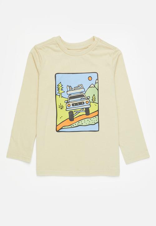 Superbalist - 2 Pack graphic tee - green & neutral