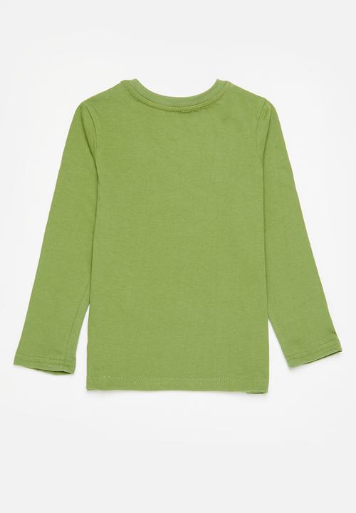 Superbalist - 2 Pack graphic tee - green & neutral