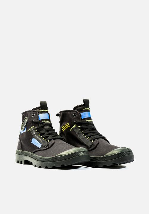 Palladium - Pampa hi re-craft - black/blue
