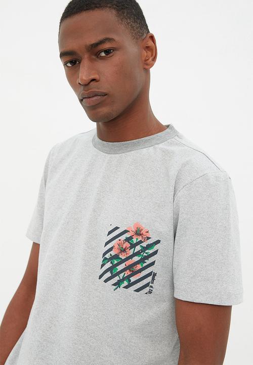 Trendyol - Printed T-shirt - grey