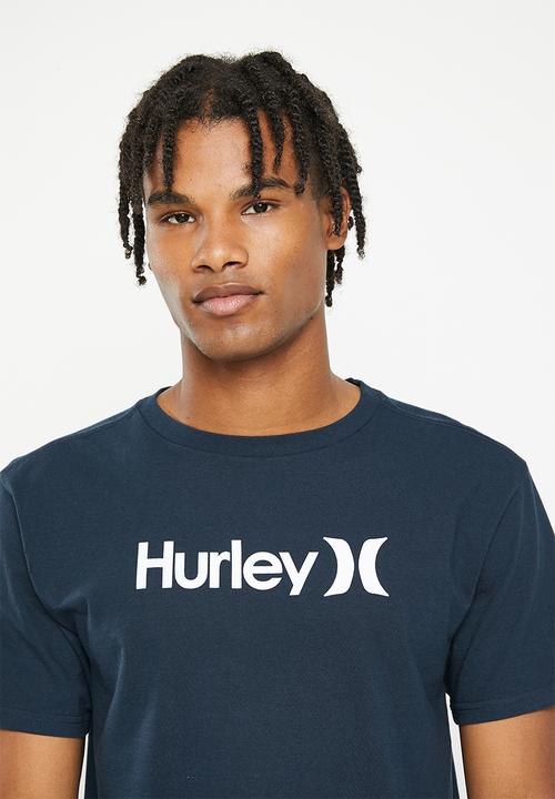 Hurley - Evd wsh one & only core T-shirt - navy & white 
