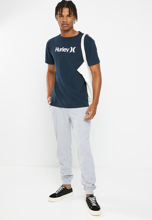 Hurley - Evd wsh one & only core T-shirt - navy & white 