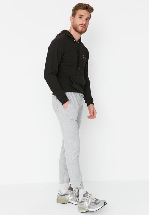 Trendyol - Essential jogger - grey marl
