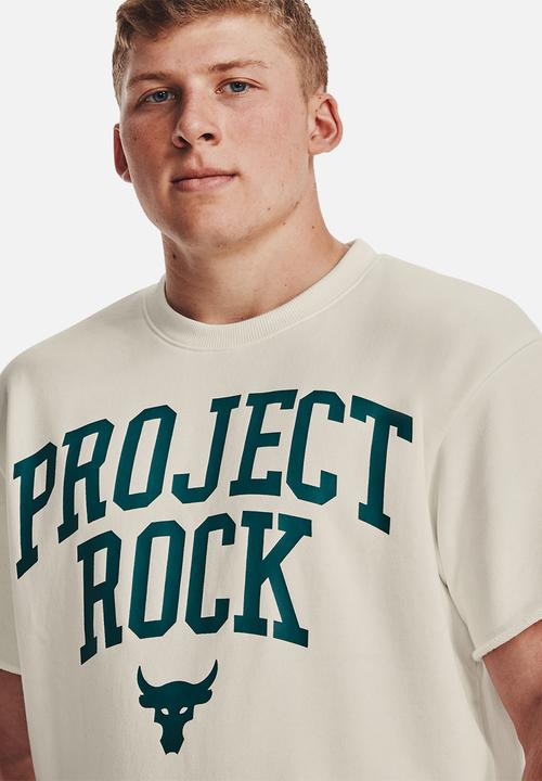 Under Armour - Project rock hw terry t - ivory