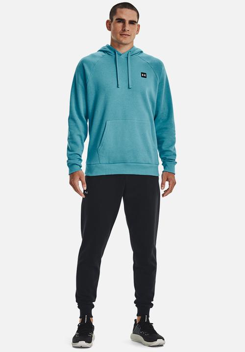 Under Armour - Ua rival fleece hoodie - glacier blue