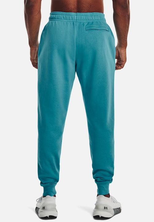 Under Armour - Ua rival fleece joggers - glacier blue