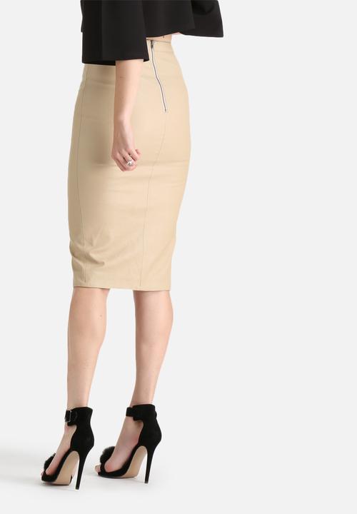 Bardot - Khloe PU Skirt