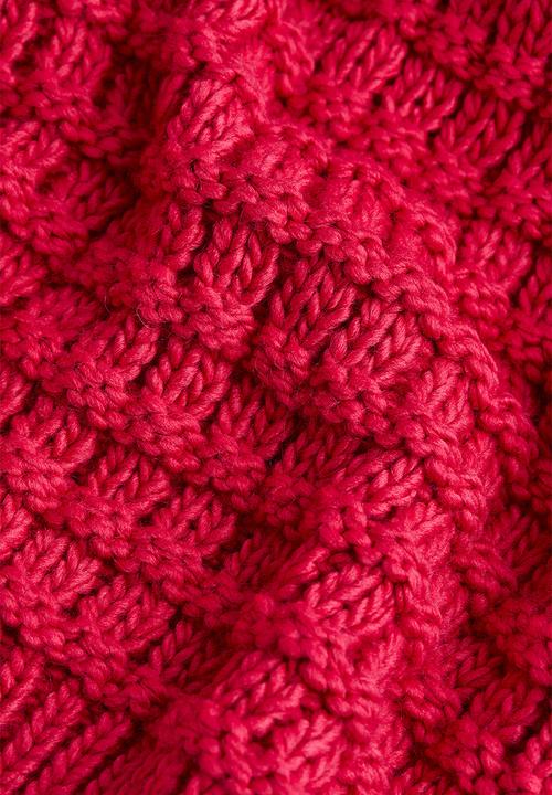 H&M - Oversized turtleneck jumper -  cerise