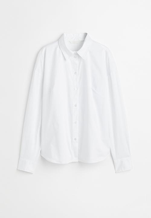 H&M - Cotton shirt - white