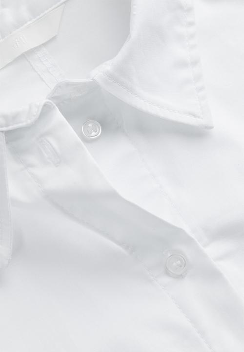 H&M - Cotton shirt - white