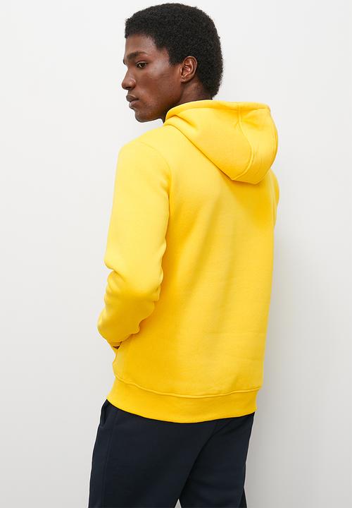 Superbalist - Fashion printed pullover hoodie - yellow