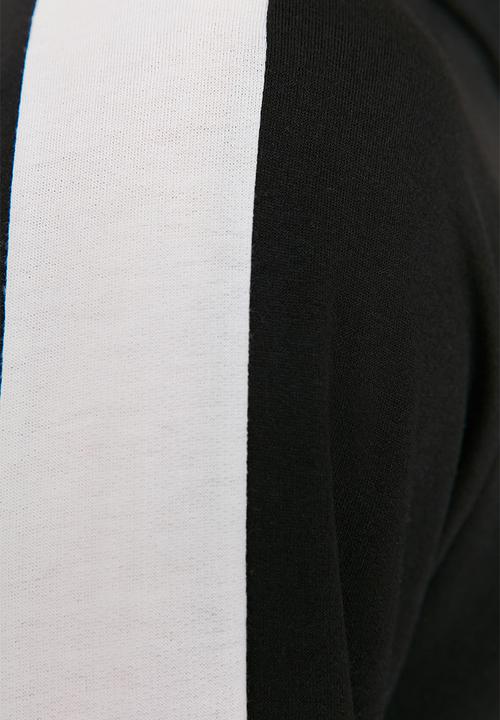 Trendyol - Printed side stripe hoodie - black
