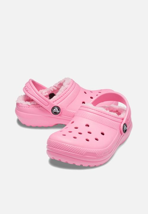 Crocs - Classic lined clog k - pink lemonade