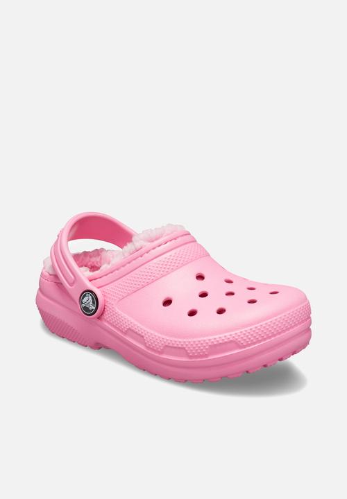 Crocs - Classic lined clog k - pink lemonade