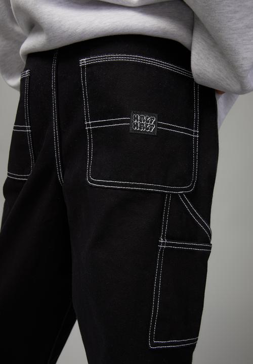 Factorie - Clean baggy jean - deep black