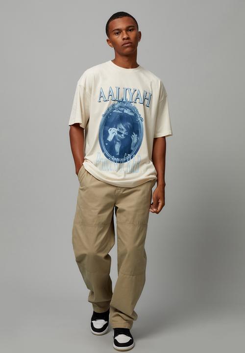 Factorie - Baggy skate work pant - light stone