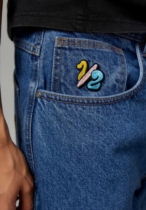 Factorie - Baggy painter jean - classic indigo 