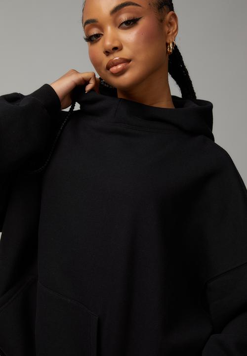 Factorie - Boxy hoodie - black