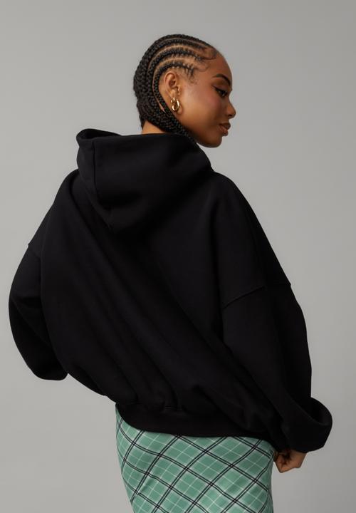 Factorie - Boxy hoodie - black