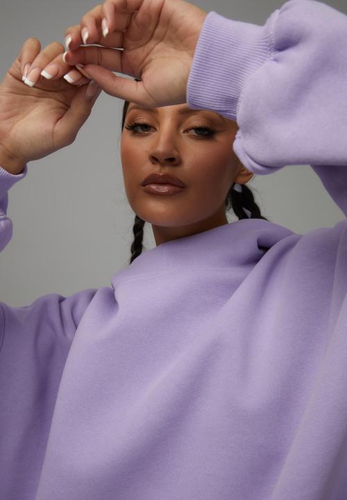 Factorie - Boxy hoodie - lavender