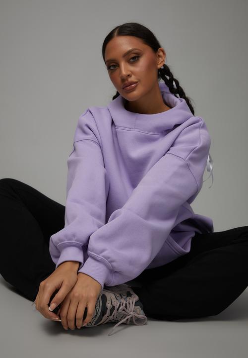 Factorie - Boxy hoodie - lavender
