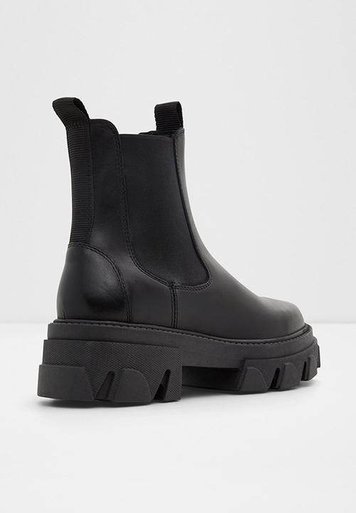 ALDO - Bigtrek leather boot - black