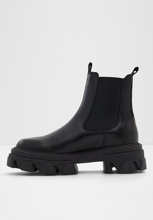 ALDO - Bigtrek leather boot - black