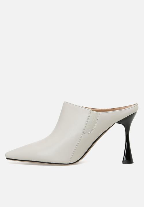 Nine West - Reynac mule heel - off white