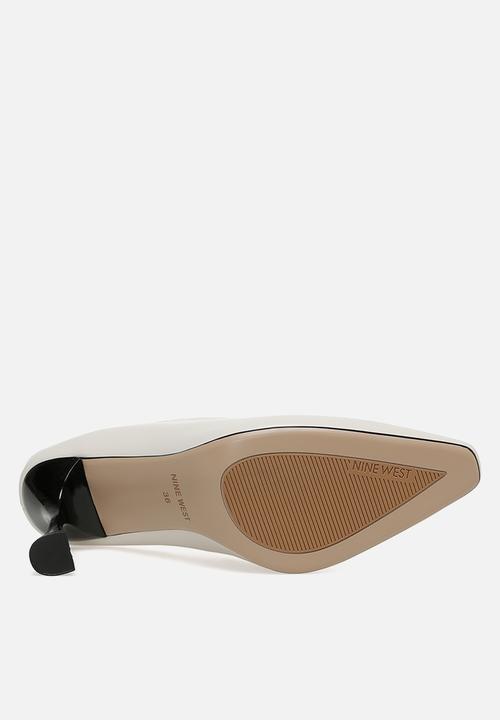 Nine West - Reynac mule heel - off white
