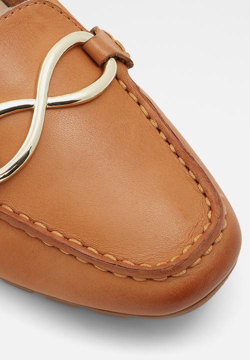 ALDO - Promatram leather loafer - medium brown