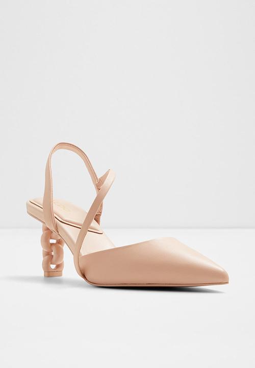 ALDO - Selda leather court heel - light pink